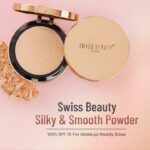 Swiss Beauty Silky and Smooth Oil Control Pressed Powder Compact with SPF 15  04 Natural Beige - Image 4
